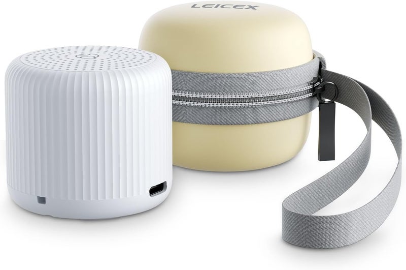 LEICEX Portable Sound Machine + Travel Case, Mini White Noise Machine for Sleeping & Travel Case - Image 1